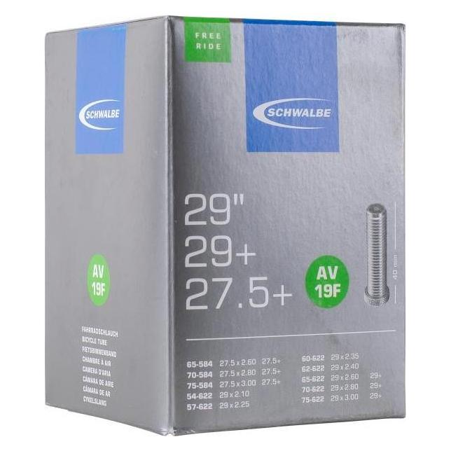 Schwalbe Schlauch 27.5"-29" AV19F (Schrader (AV), 27.5", 29", 40 mm) (10461460)