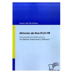 Aktionen als Non-Profit-PR, Fachbücher von Rosemarie Stöckl-Pexa