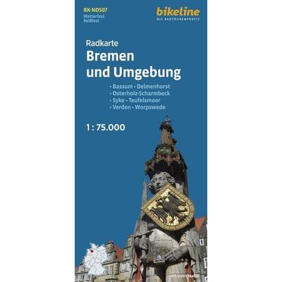 Radkarte Bremen und Umgebung (RK-NDS07), Sonstige von , Esterbauer