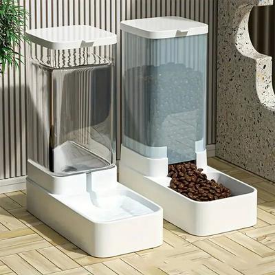 Uplift Treasures Automatic Gravity Dog Feeder And Water Dispenser Set water Dispenser 3.8l