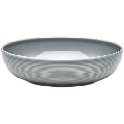 Schale VAN WELL "Jive, 21 cm, 6 Stück", grau, H:5,6cm Ø:21cm, Porzellan, Schüsseln, Schale, spülmaschinengeeignet