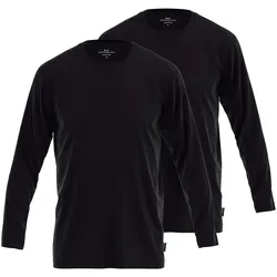 Langarmshirt 2P Herren Longsleeve