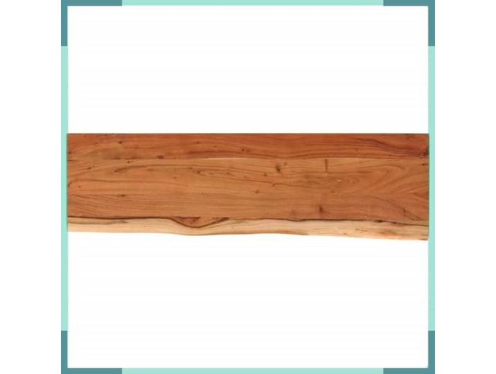 FHE Étagère murale bordure assortie - Bois d'acacia massif - Rangement - Salon - Acacia - 2 cm - 5 cm - 90x30x2 5 cm
