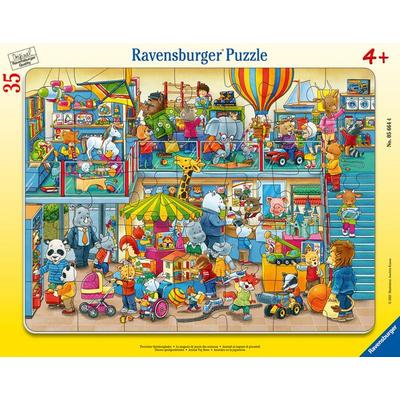 Kinderpuzzle 35 Teile - Tierischer Spielzeugladen