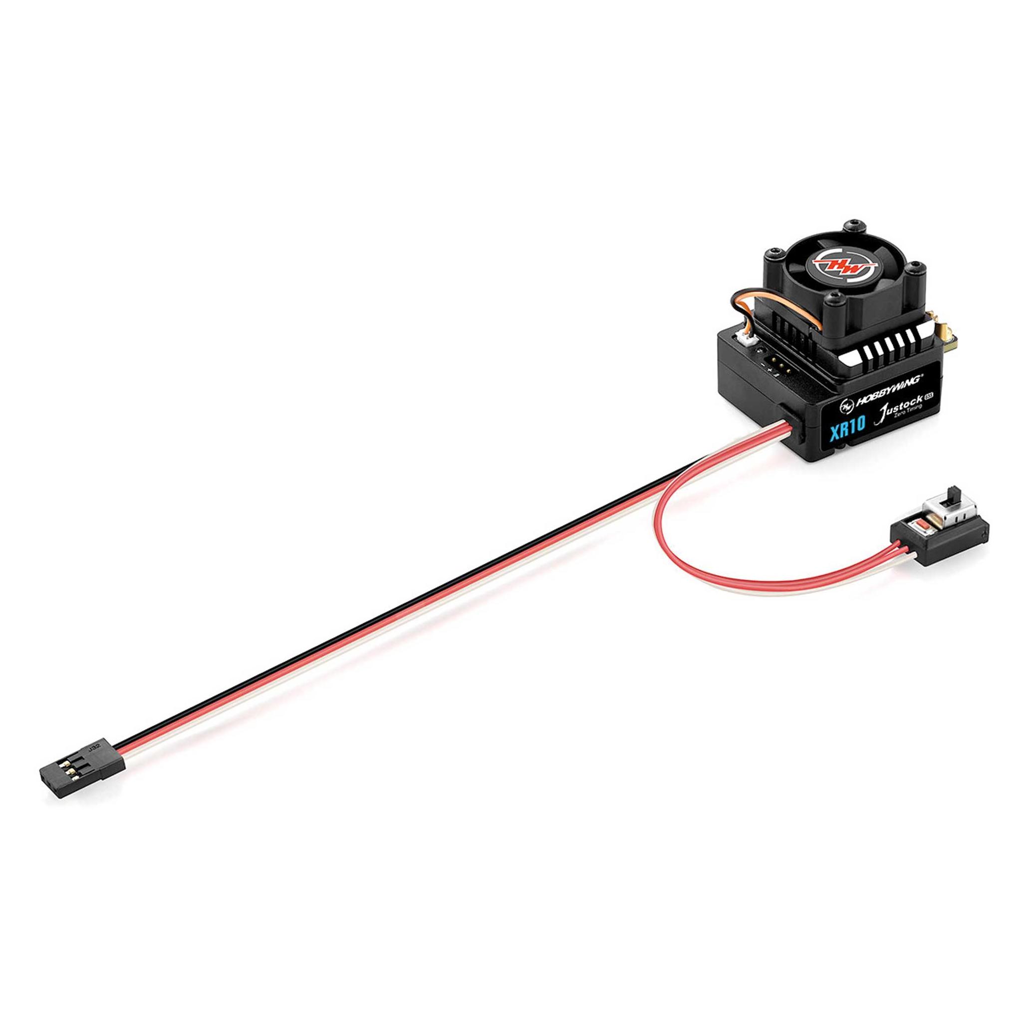 Hobbywing Xerun Justock Combo G3S mit 17.5 Turn 2450kV für 1:10 Stock (HW38020372)