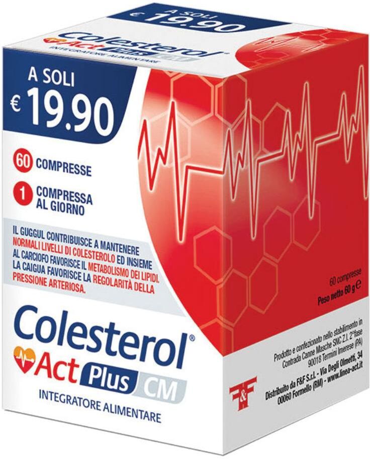 F&F Srl Colesterol Act Plus CM, 60 compresse