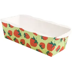 VEPATIM 6x XL-Backform Erdbeere backfest fettdicht 170x53x55 mm