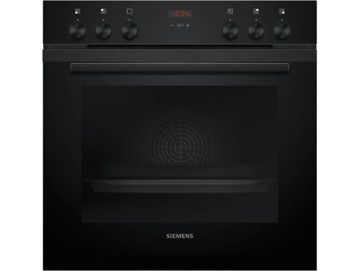 Siemens iQ300, Einbau-Herd, 60 x 60 cm, Deep black inox, HE213ABB4, ID HE213ABB4