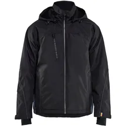 Funktions Winterjacke "4890" - L - schwarz/grau