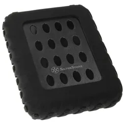 Silverstone Mobile Series MMS01 - Speichergehäuse - 2.5" (6.4 cm) (2.5"), Festplattengehäuse, Schwarz