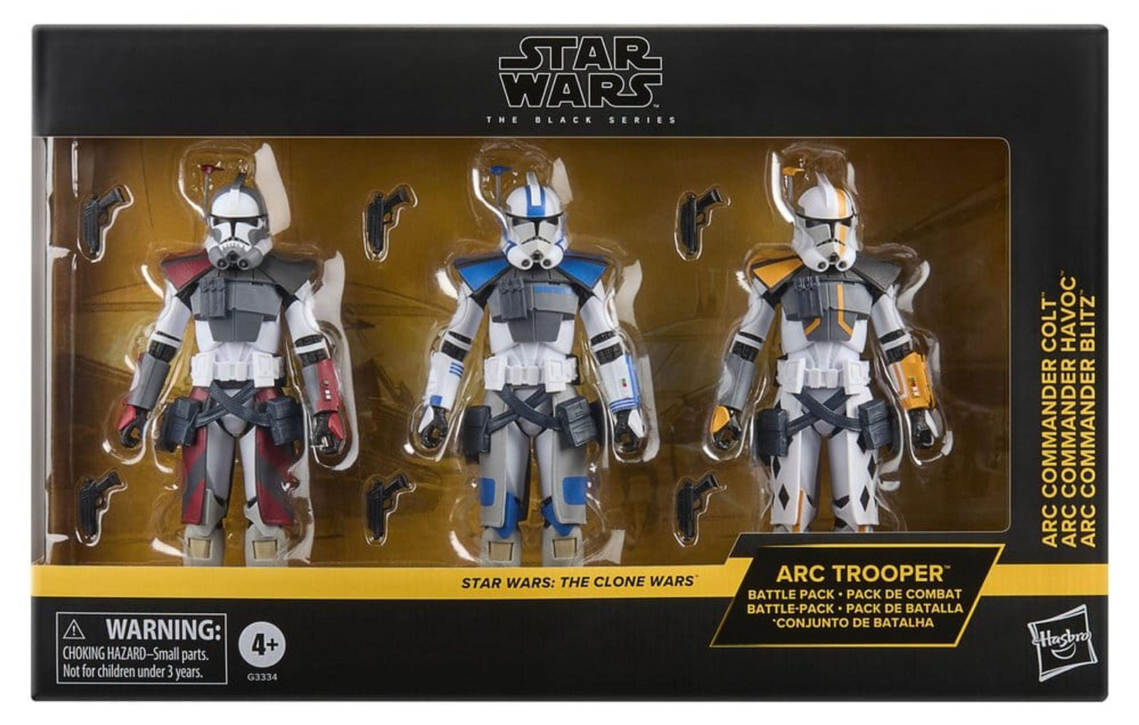 Hasbro Star Wars Black Series ARC Troopers Havoc Colt & Blitz 3-pack 15 cm