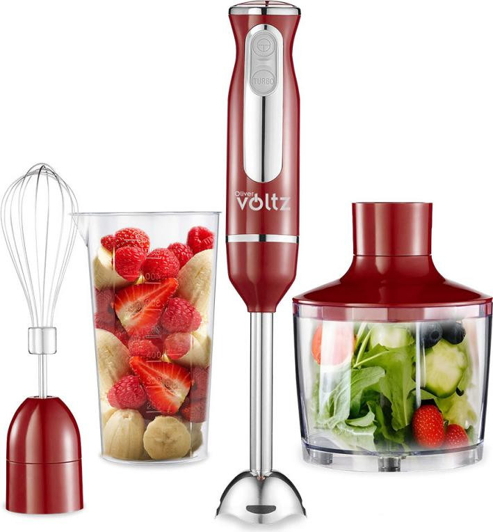 Oliver Voltz OV51112KSC Multifunctionele keukenmachine met blender, hakmolen en mixer, 800W, 700 ml