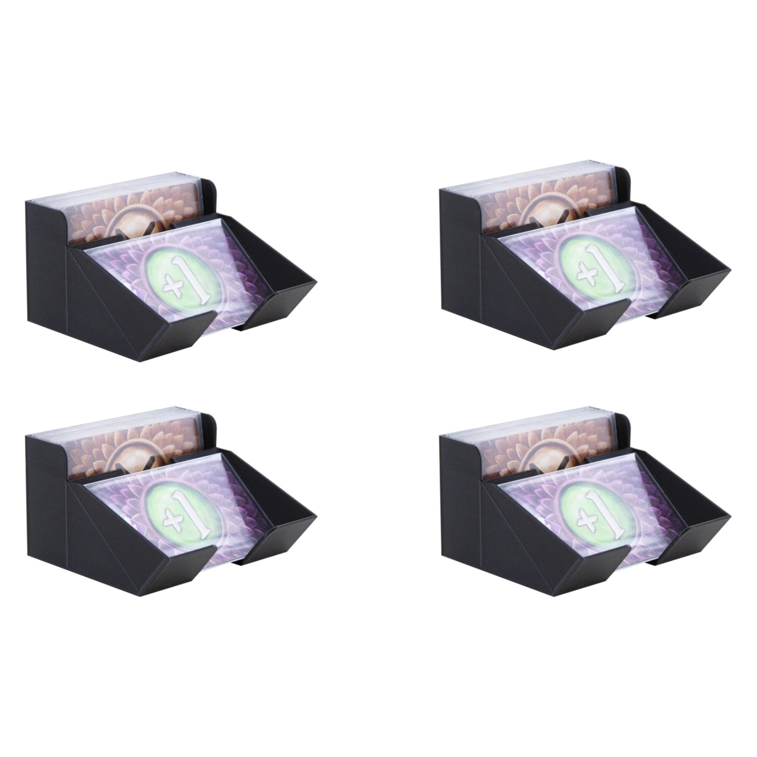 Feldherr 3D66SET - 4er Set Kartenhalter für Gloomhaven Frosthaven Gloomhaven: Die Pranke (Kunststoff) (3D66SET)