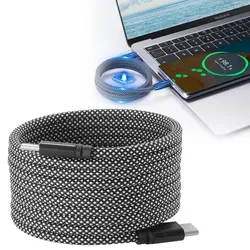 Innovatives USB-C Ladekabel 100W, 2m: Magnetische Aufrollfunktion, schnell & knotenfrei – zuverlässig für Samsung, Xiaomi, iPad, iPhone, Notebooks uvm.