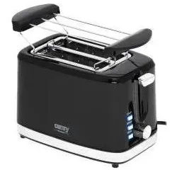 Camry CR 3218, Toaster, Schwarz, Silber