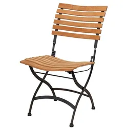 4 SEASONS OUTDOOR Klappstuhl Bellini Holz Braun Teak
