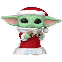 Funko Star Wars: Mandalorian POP! Vinyl Figur Holiday Grogu 9 cm