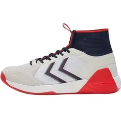 HUMMEL Herren Handballschuhe ALGIZ MID, Größe 9 1⁄2 in Silber Silber