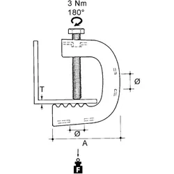 Niedax Schraubklemme YH-1021