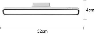 Uplifted Finds Desk Lamp LED USB Rechargeable Stepless Dimming Table Lamp white