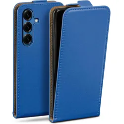moex Flip Case Samsung Galaxy S25 Klapphülle Leder Optik