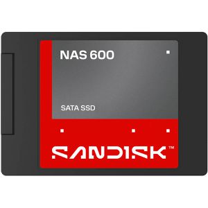 SanDisk Festplatte NAS 600, SDSNS2500GAB-000G0, 2,5 Zoll, intern, SATA III, 500GB SSD