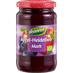 dennree Apfel-Heidelbeermark bio 360g