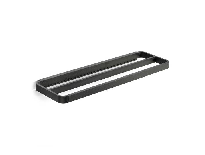 Zone Denmark Porte-serviette double RIM 12x44 cm Black