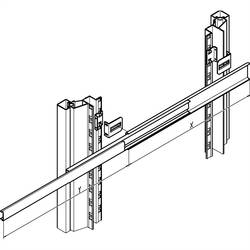 nVent SCHROFF 21101368 19 Zoll Montagematerial Mehrfarbig