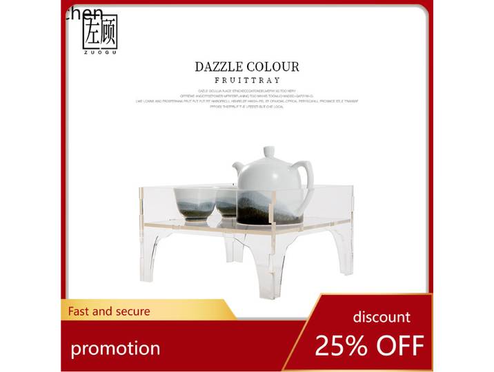YFY – ensemble de rangement en acrylique de Style chinois, plateau d'exposition, support de fleurs, étagère de cérémonie de Table, ornement, nouveau