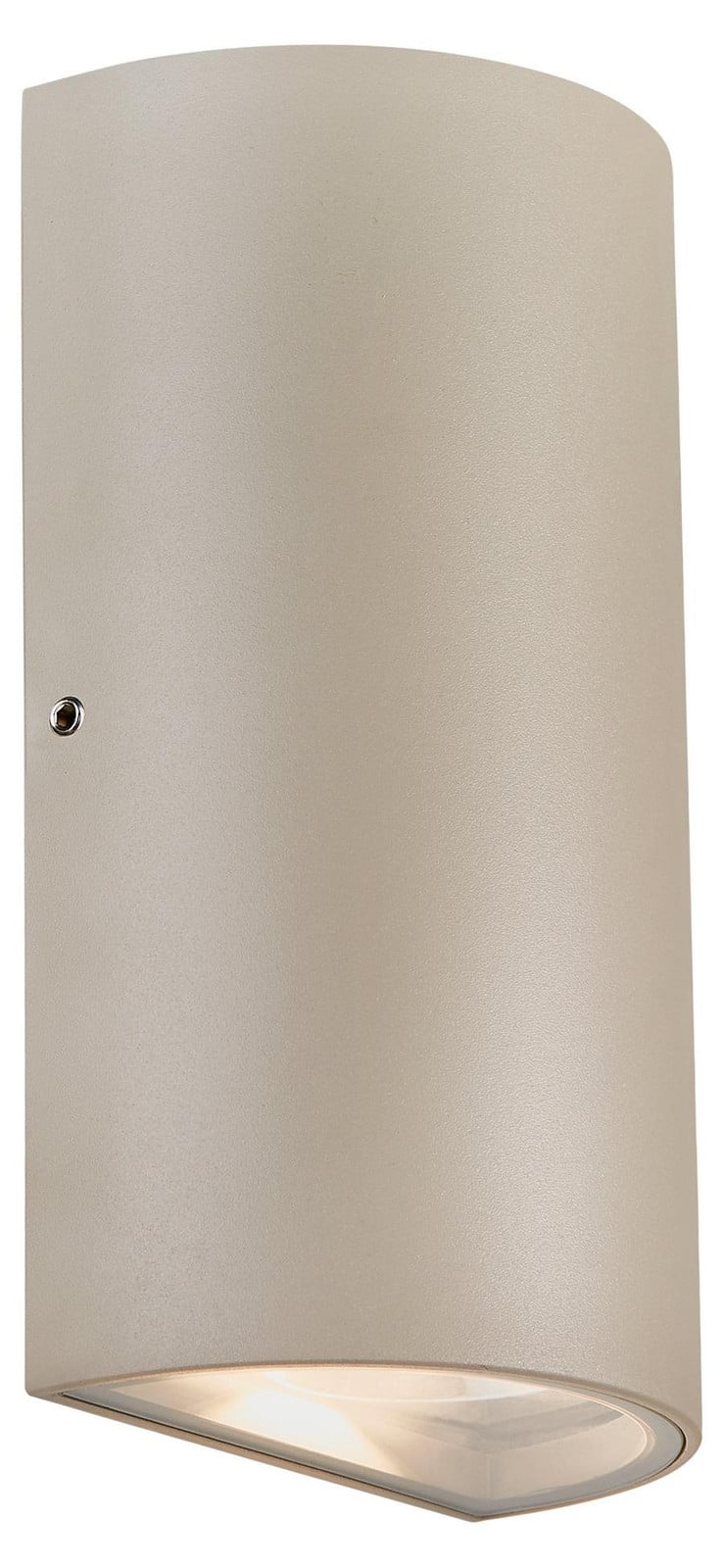 Nordlux Rold LED-wandlamp voor tuin en trap, beige/bruin, B/D/H: 16 x 9 x 16 cm