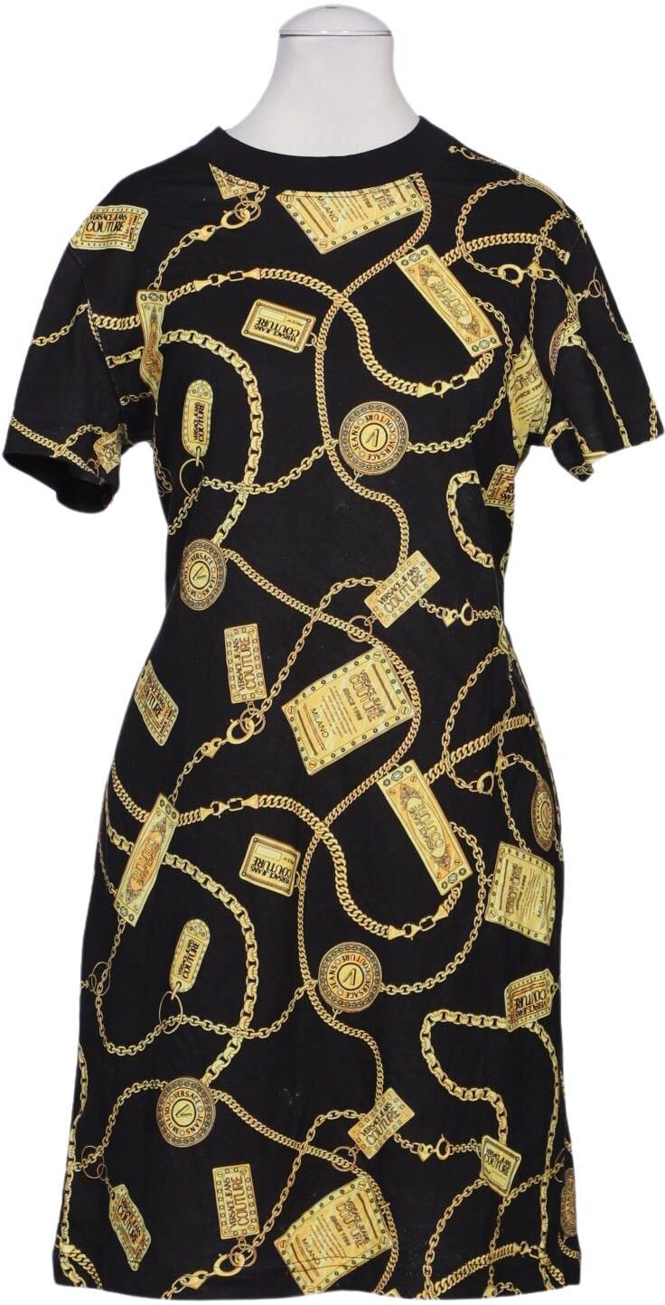 Versace Jeans Couture Damen Kleid, Mehrfarbig, Gr. S, Baumwolle - Second Hand
