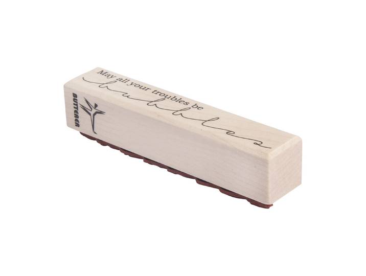 Stempel May all your troubles... , 2x10cm