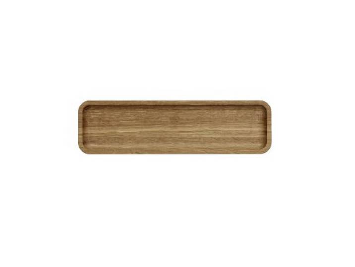 Iittala Vitriini Tablett aus Eichenholz, klein