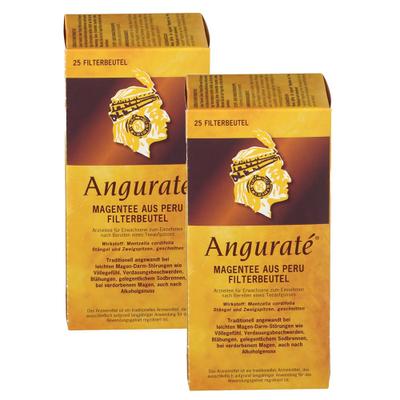 2x Angurate Magentee Filterbtl. 2x25x1,5 g Tee