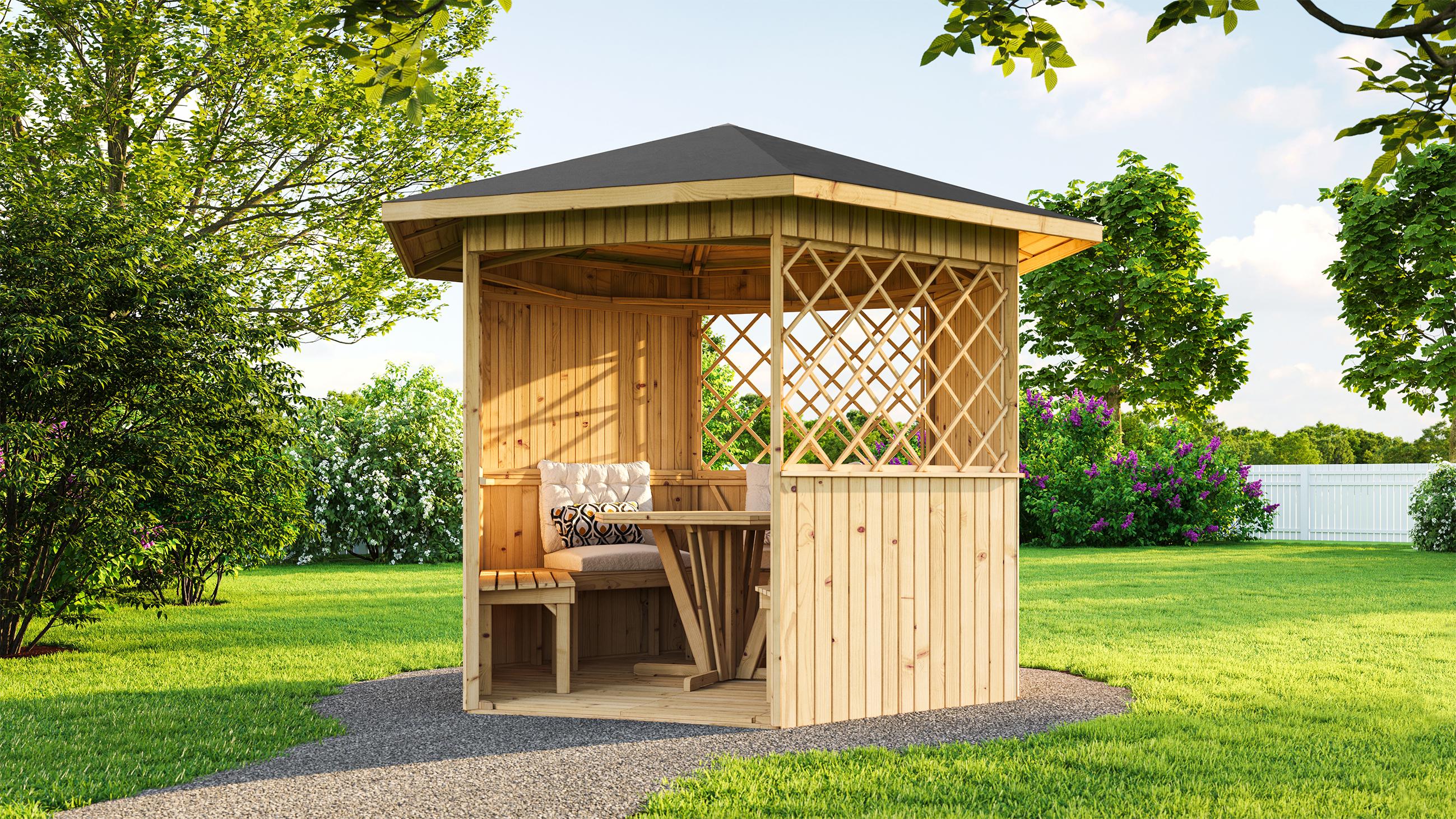 Pavillon 233 "Alles dabei" B x T x H 283 x 327 x 245