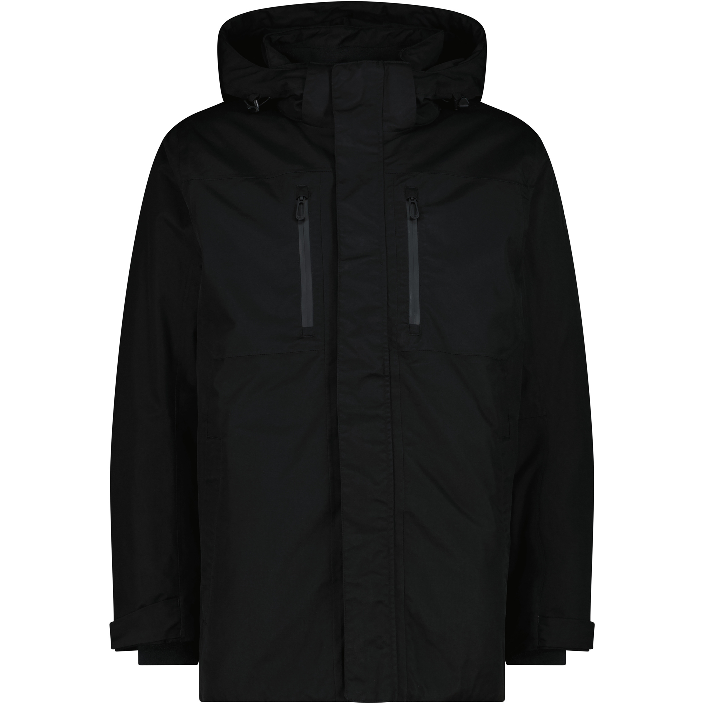 CMP Zip Parka Herren Parkas & Mäntel schwarz Größe M Skifahren Wasserdicht