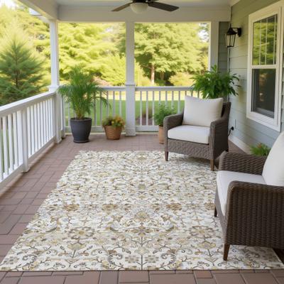 Addison Rugs Machine Washable Indoor/ Outdoor Vintage Evie Chantille Rug
