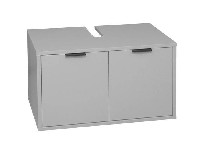 WASCHBECKENUNTERSCHRANK Bonnie Grau, B: 71 cm