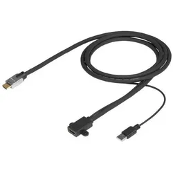 Vivolink Pro HDMI Cable 3m M-F Ultra (3 m), Videokabel, Schwarz