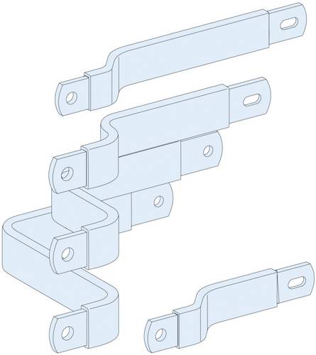 Schneider Electric LVS04454 PrismaSeT-P, Verbindung, NSX400-630 3polig,Kipphebel,Festeinbau,horizontal,mit vertikaler