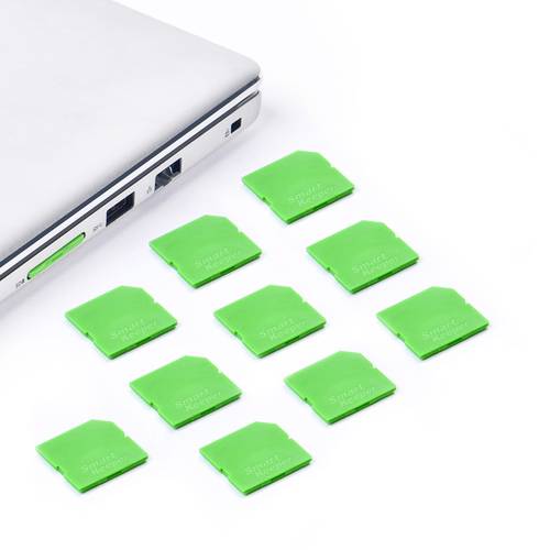 Smartkeeper SD Port Schloss SD04P1GN 10er Set Grün ohne Schlüssel SD04P1GN