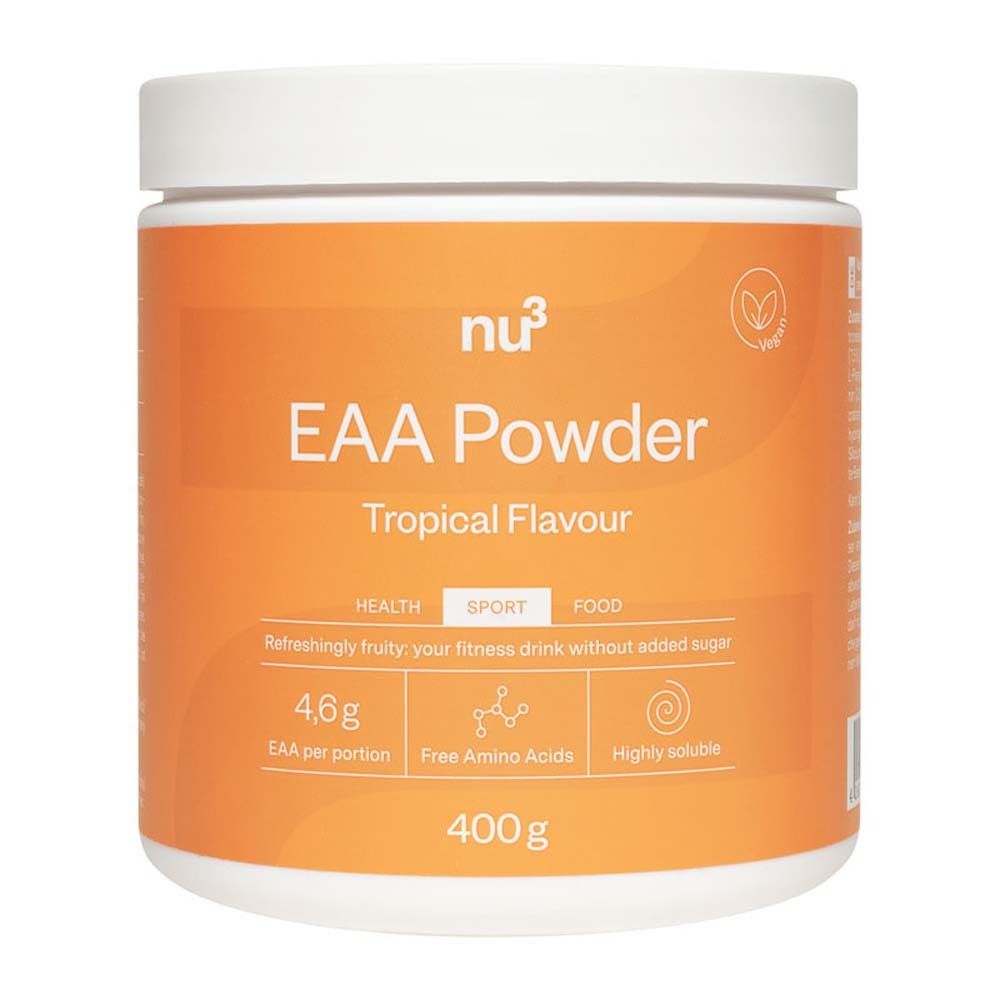 nu3 EAA Pulver, Tropical 400 g Pulver
