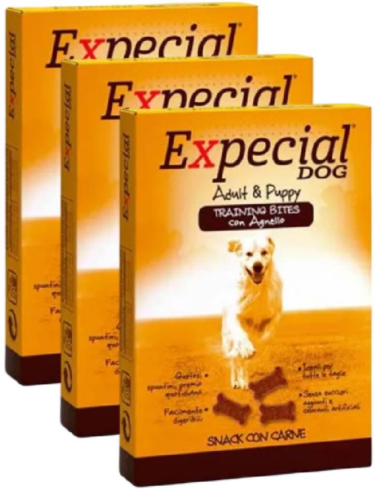Kit Risparmio 3x80G Expecial Dog Snack Training Bites AGNELLO