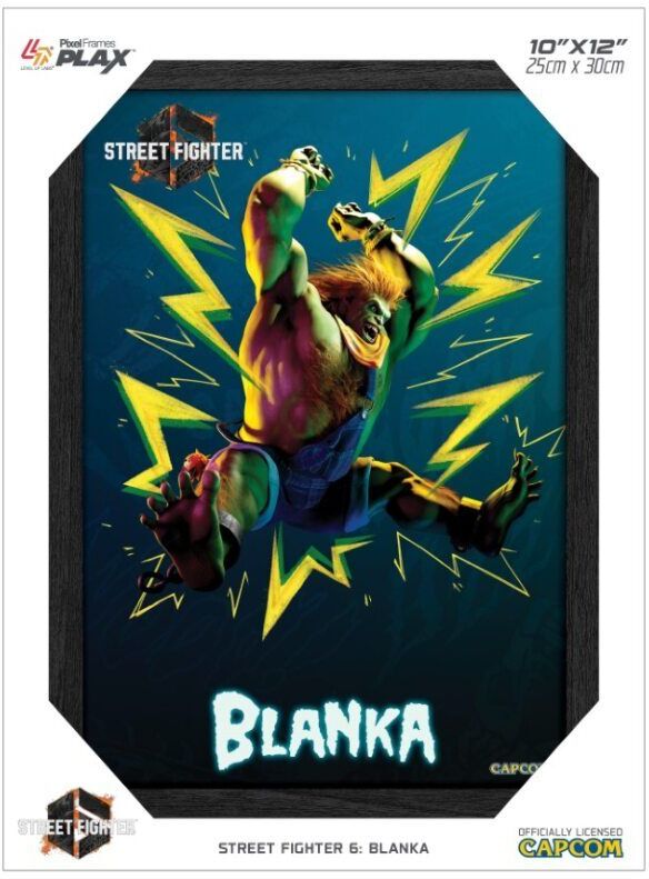 Pixel Frames PLAX Street Fighter 6: Blanka