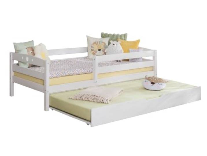 TiCAA Einzelbett „Eli“, Kinderbett, Jugendbett, Schlafzimmer, Kinderzimmer