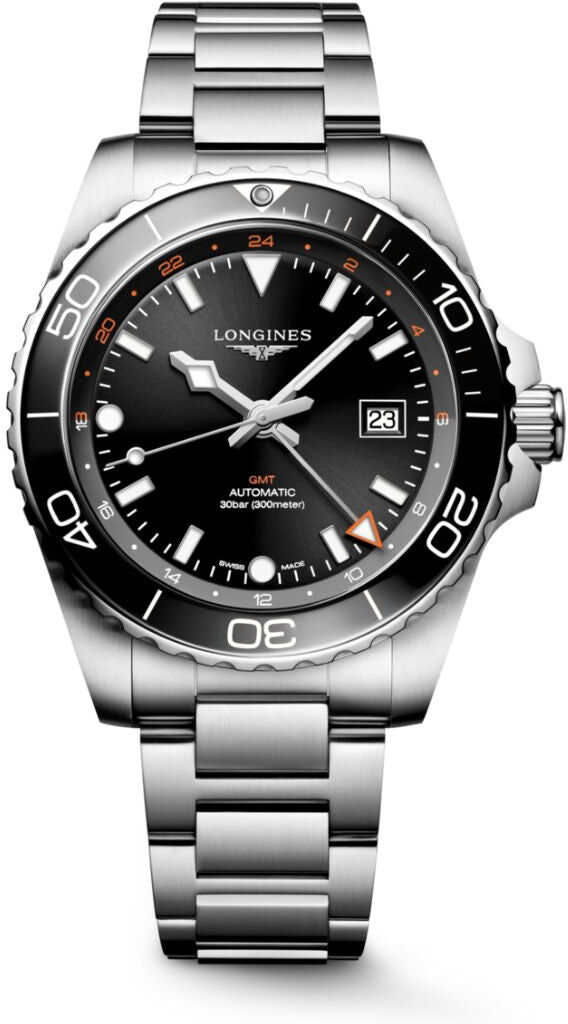 Longines HydroConquest GMT rannekello L38904566