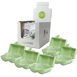 FaceFormer® ONE clear - Vorteilspaket 5 Stk. - Pastellgrün