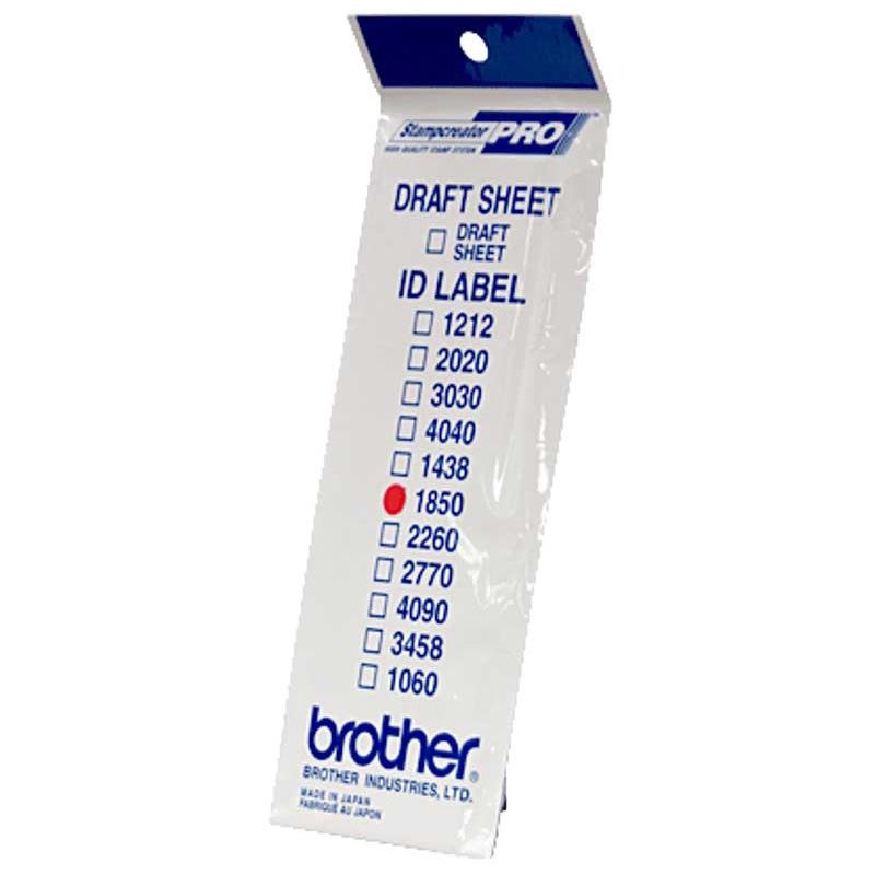 Brother ID1850 Stempel Etiketten 18x50mm