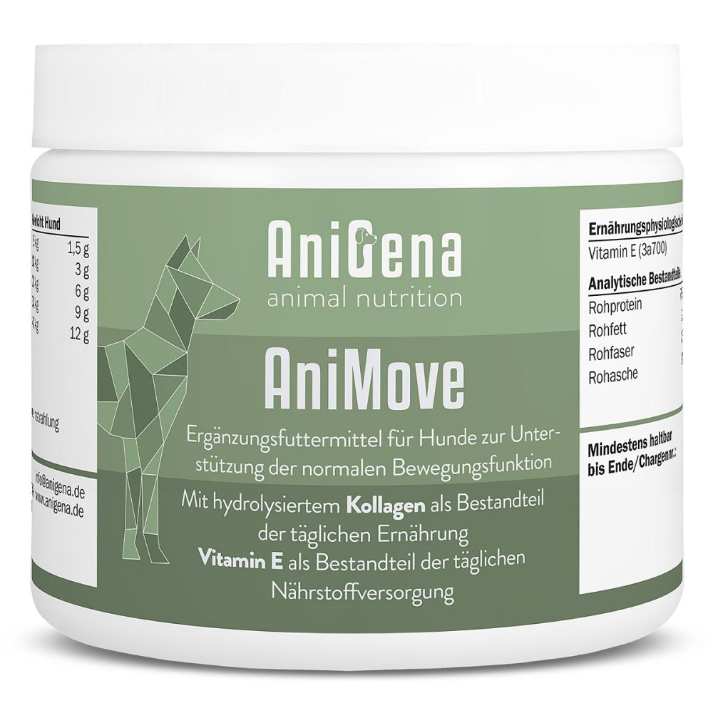 NatuGena GmbH AniMove Kollagen + Glucosamin+ Chondr. MSM Pulver für Hunde 20387188